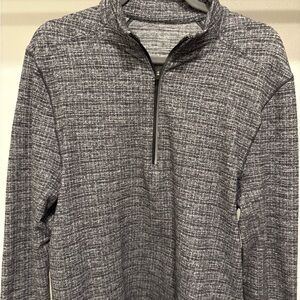 Men's Lululemon Tech 1/2 Gray Quarter-Zip Sweater
